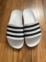 Adidas Schlappen | Adiletten | Weiß Hessen - Weilburg Vorschau