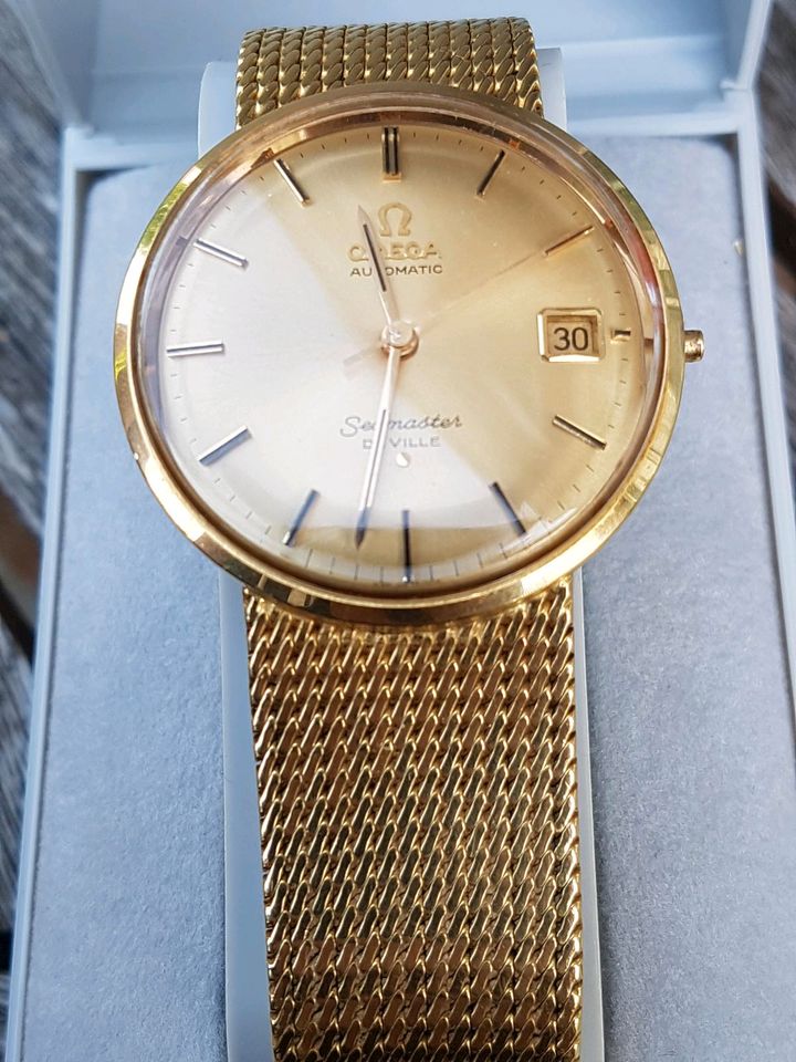 Omega Uhr Gold zum Tausch in Krefeld