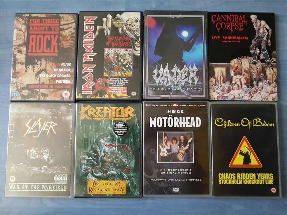 DVDs Metal Thrash Death in Dortmund