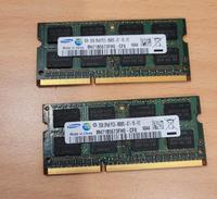 2x 2GB Samsung Notebook-Speicher DDR3 Niedersachsen - Himmelpforten Vorschau