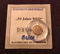 50 Jahre BRD Gedenkmünze 585 Gold Niedersachsen - Barnstorf Vorschau