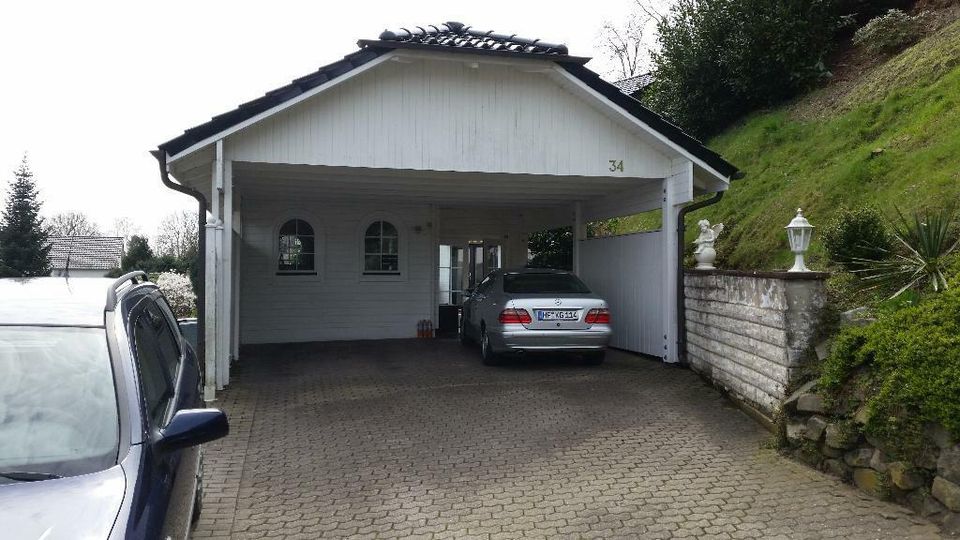 Carport Doppelcarport Terrassendach Leimholz VSG Glas Abstellraum in Löhne