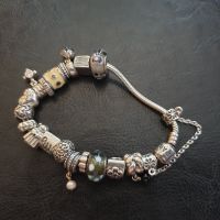 Pandorra Armband silber, gebraucht, 14 Charms Dortmund - Eving Vorschau