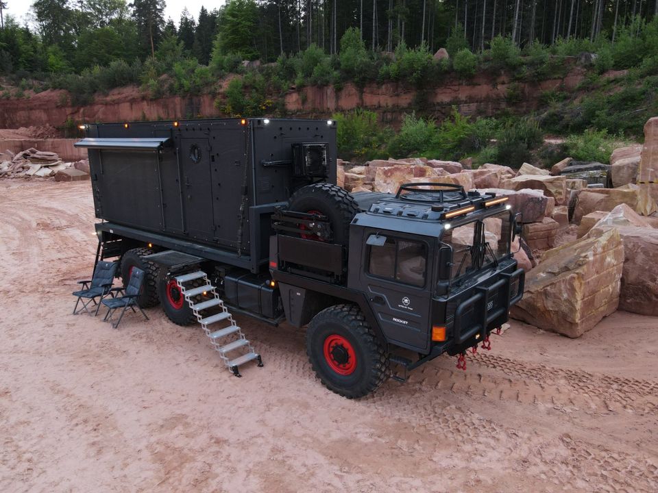 Zeppelin Shelter FM4 Offroadaufbau, Expeditionskabine , MAN KAT in Püttlingen