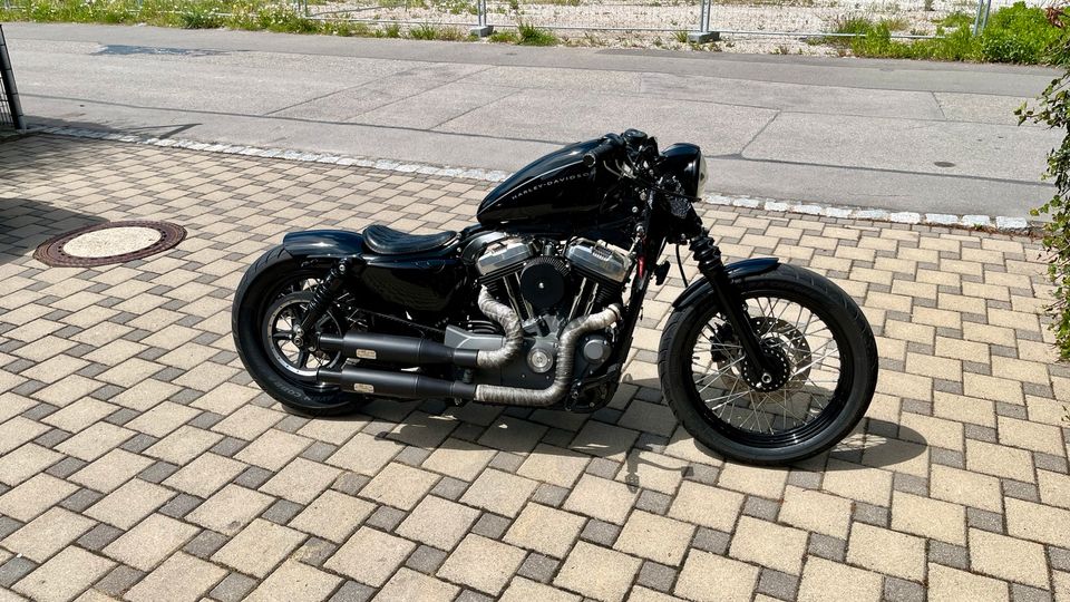# Harley Davidson Sportster XL1200N Nightster Bobber CafeRacer # in Tussenhausen
