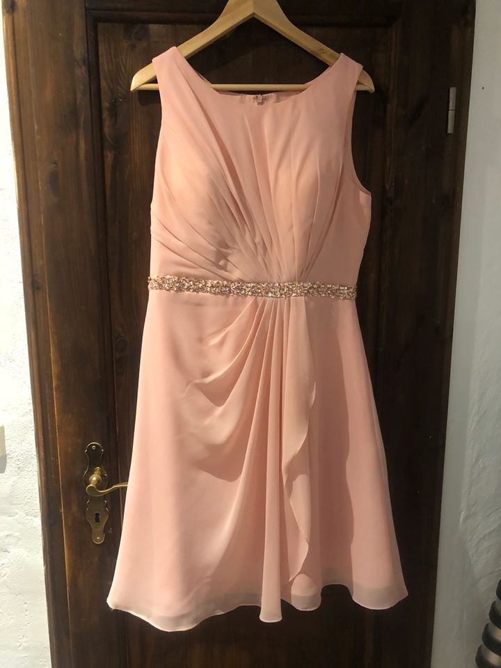 elegantes schickes Kleid Gr.42 Hochzeit Schulanfang Jugendweihe in Meerane