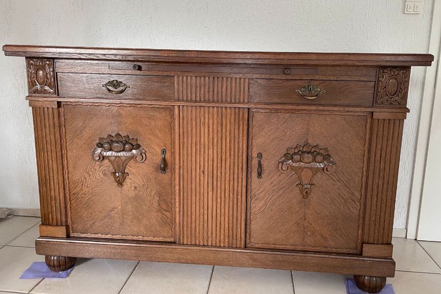 Antike Kommode Handarbeit Sideboard Renaissance Vintage vor 1890 in Radevormwald