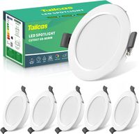 6x Tailcas LED Einbaustrahler Ultra Flach 230V 5W IP44 6000K Kalt Wandsbek - Hamburg Bramfeld Vorschau