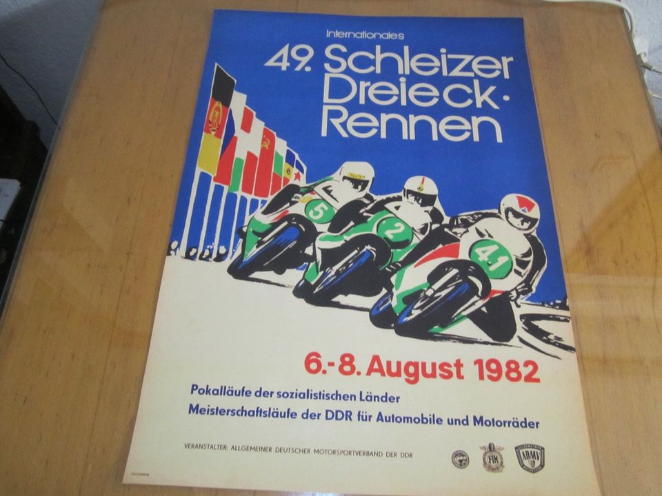 Reproplakat SCHLEIZER DREIECK  1982 in Lehrte