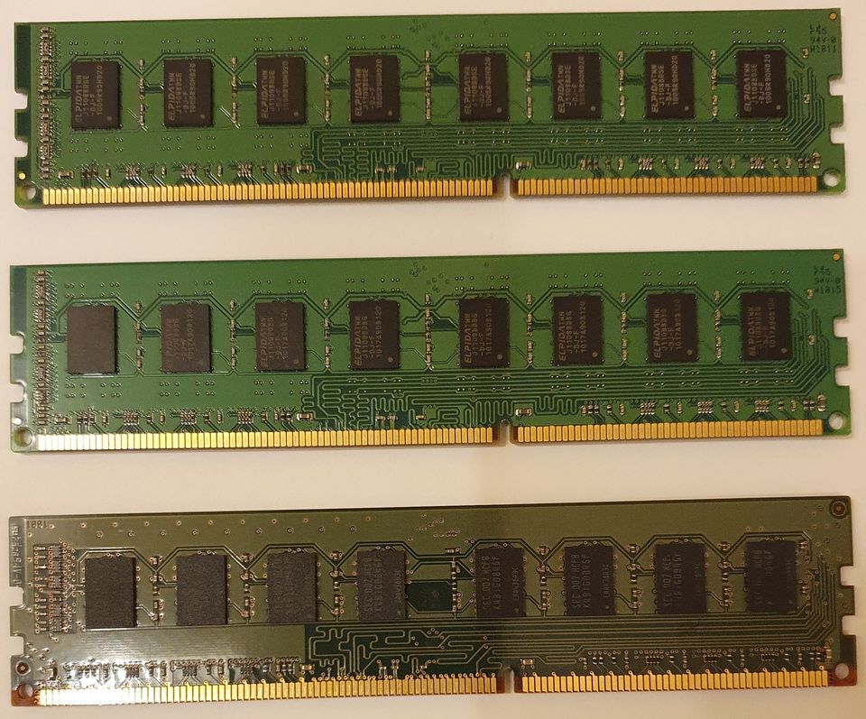 3 x DDR3 2GB Kingston Samsung aus Dell Rechnern in Hamburg