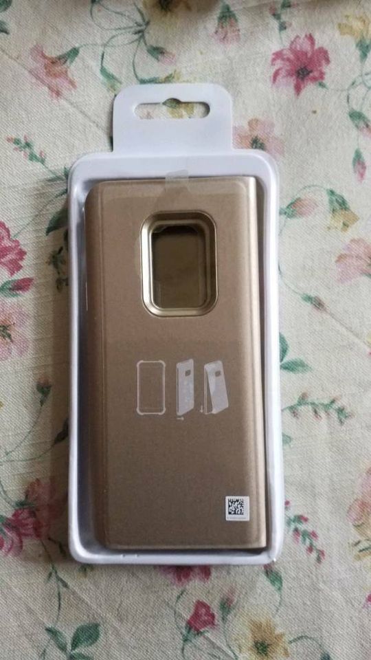 Hülle, SamsungGalaxy S9+, Farbe Gold, 1A Zustand, orig.Verpackung in Bamberg