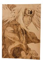 Brandmalerei A5: Jiraiya - Naruto Shippuden Baden-Württemberg - Bietigheim-Bissingen Vorschau