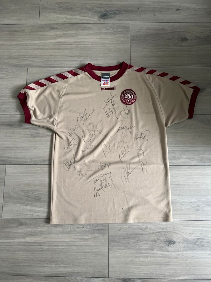 Dänemark Trikot (?) Schalke Ebbe Sand in Gelsenkirchen