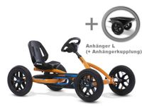 Pedal-Gokart 3-8 Jahre BERG Buddy B-Orange + Anhänger L + AHK Baden-Württemberg - Kupferzell Vorschau