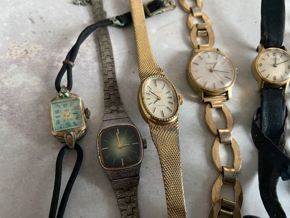 Armbanduhren, Junghans, Aristo, Osco, Ankra, Konvolut, Sammlung in Bremerhaven