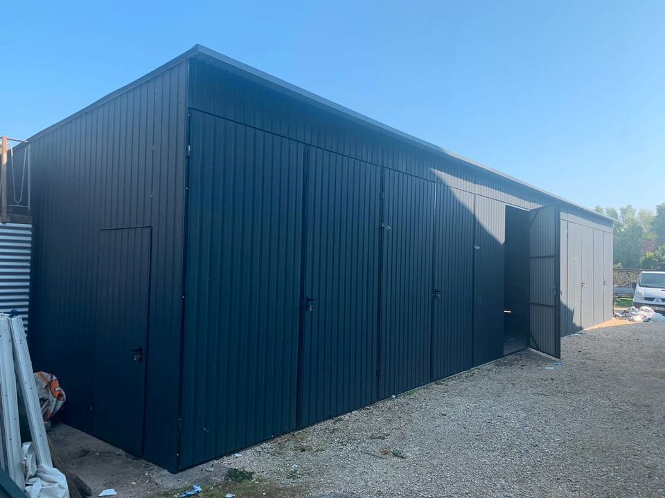 Lager Wohnmobilgarage Hebebühne Garage 6x7x3 VERZINKT Lieferung in Neubrandenburg