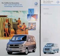 VW T4 Prospekte, Preislisten und Sonderdrucke, Teil 1 Rheinland-Pfalz - Ingelheim am Rhein Vorschau