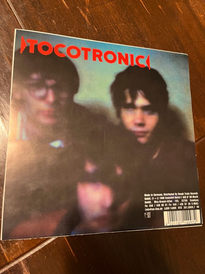 Tocotronic Vinyl Single - Gott sein Dank haben wir… 1996 in Hamburg