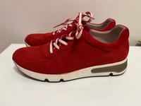 GABOR Damen Leder Sneaker / Schnürschuhe, rot, Gr. 8 (42) München - Untergiesing-Harlaching Vorschau