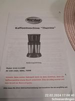 KARCHER "Thermo" Kaffeemaschine mit 2 Thermobecher Niedersachsen - Schneverdingen Vorschau