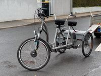 Dreirad E-Tandem. Optional mit Transportanhänger Frankfurt am Main - Bergen-Enkheim Vorschau