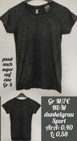 H&M Sport Shirt Top Gr M  Damen dunkelgrau Sachsen - Plauen Vorschau