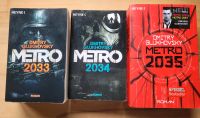 3 Bücher: METRO 2033/ 2034/ 2035 Dmitry Glukhovsky Nordrhein-Westfalen - Langenfeld Vorschau