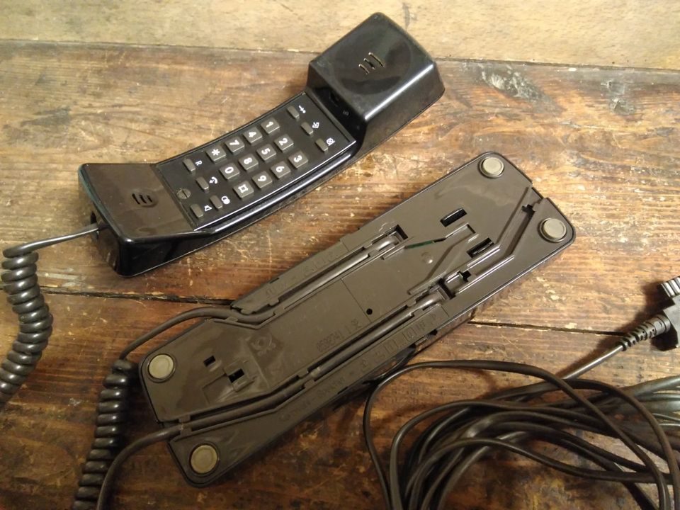 funktionierendes Telefon von der Telekom, Modell Strega schwarz in Zirndorf