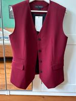 Weste Zara Bordeaux rot lila Sachsen - Weischlitz Vorschau