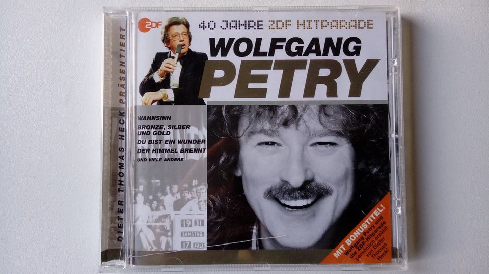 Wolfgang Petry - Das Beste aus 40 Jahren Hitparade - CD in Wanzleben