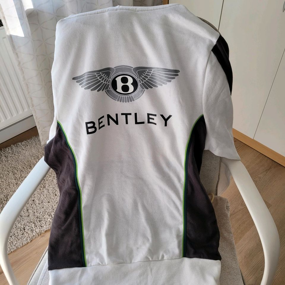 Bentley Racing Motorsport Sweatshirtjacke Gr.S weiß in Pinneberg