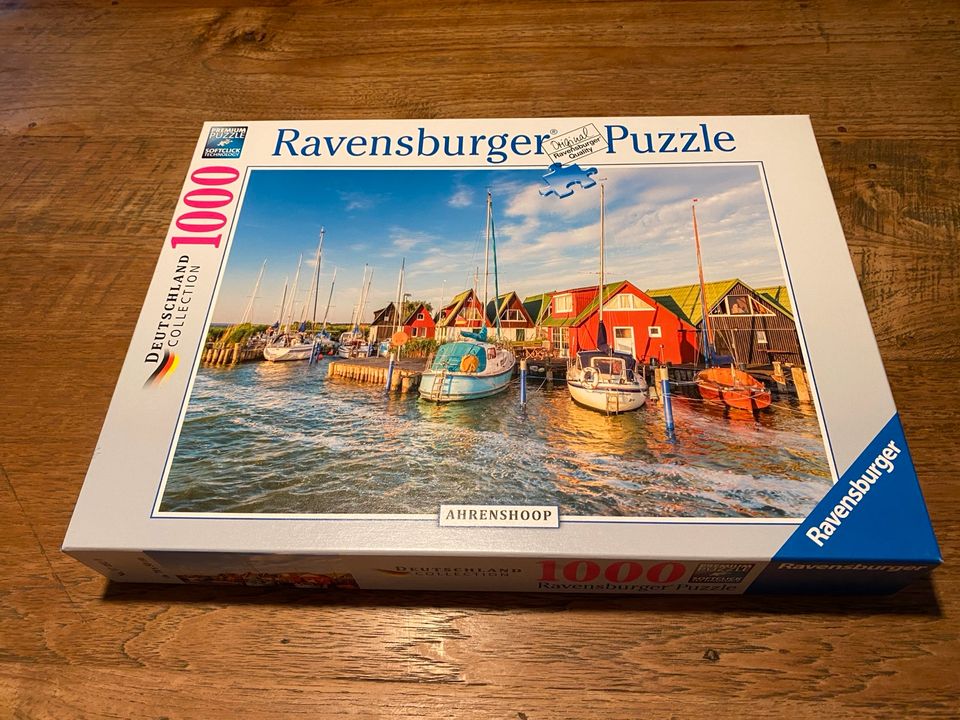 2 Puzzle Ravensburger 1000 Teile Schiffe Hafen Collection in Köln