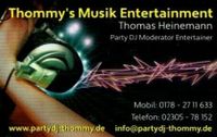 Thommy's Musik Entertainment mobile Diskothek Profi-DJ, Moderator Nordrhein-Westfalen - Castrop-Rauxel Vorschau