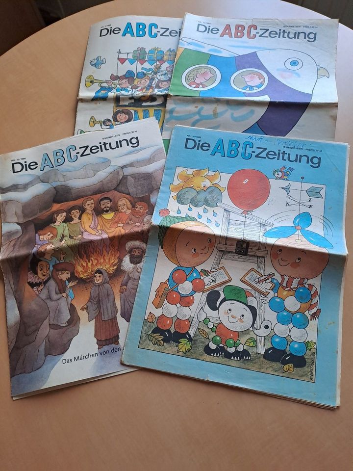 ABC - Zeitung, DDR, verschiedene Jahrgänge in Steina