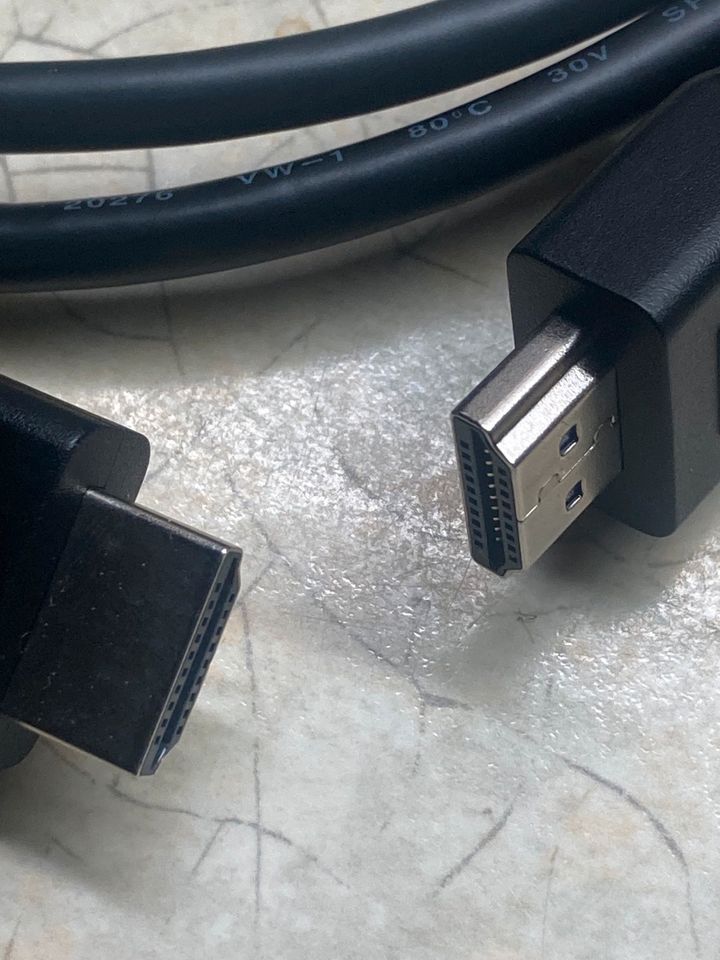 HDMI A Stecker auf A  Stecker 1,50m schwarz neu in Gera