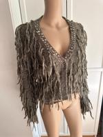 Oui Moments, 36: Strickjacke. Schlamm. Ungetragen, neuwertig Kr. München - Grünwald Vorschau
