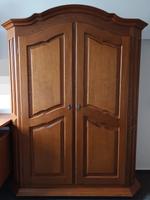 Dielenschrank für Garderobe in massiver Eiche mit Bügelstangen Baden-Württemberg - Eberbach Vorschau