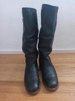 Lederstiefel schwarz, Größe 38 Bayern - Görisried Vorschau