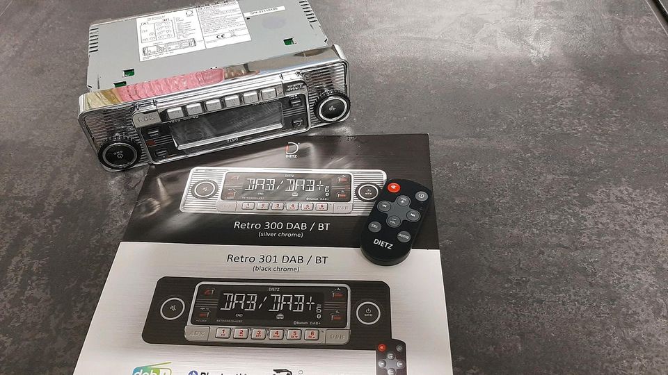 Dietz Retro Radio300DAB/BT, DAB+, BT, MP3, USB, RDS Chrom in Berlin