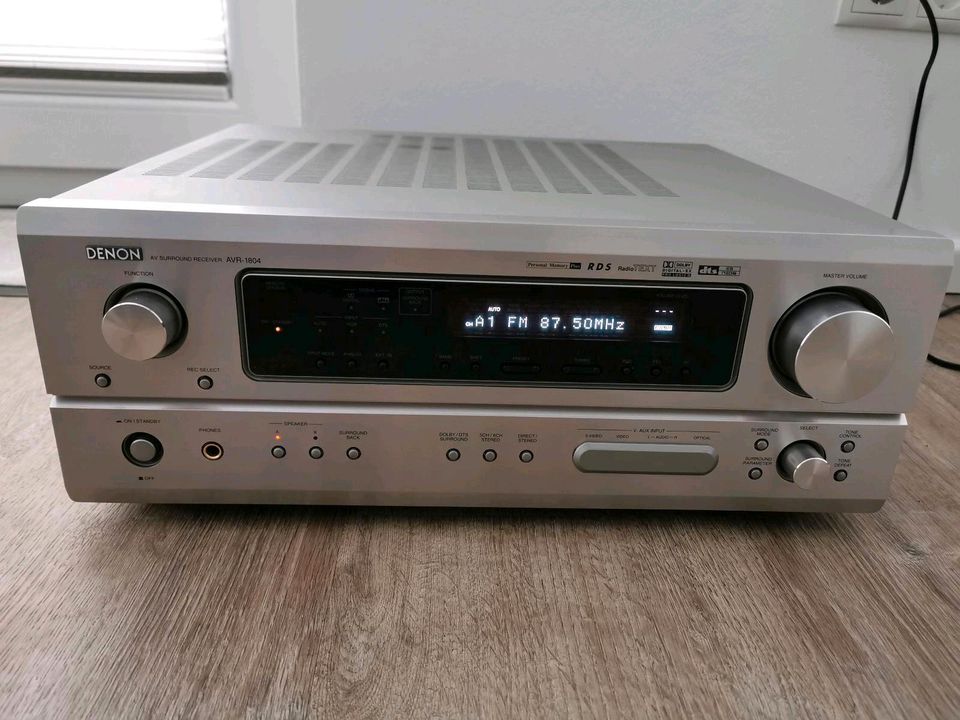 Denon AVR-1804 Dolby Digital DTS 6.1 AV Receiver in Lübeck