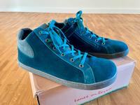 FILII Barfußschuh Gr 40 petrol STAY-HAPPY velours Sneaker NEU Niedersachsen - Neuenhaus Vorschau