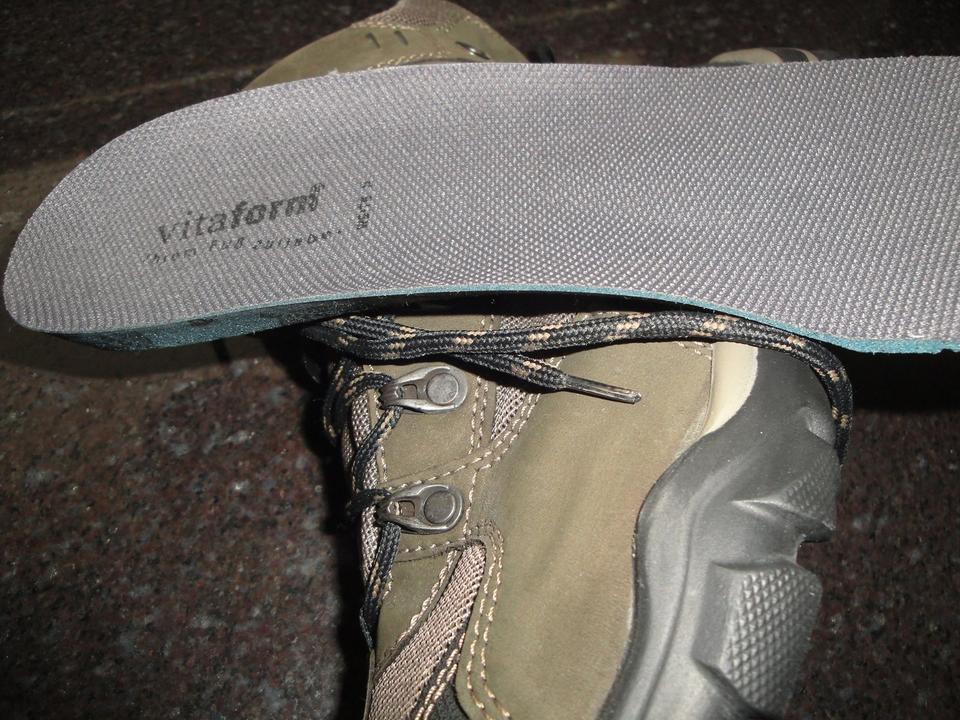 Neuer Herren Schuh aus Nubukleder v."Vitaform" Gr.42 braun in Frankenberg (Eder)