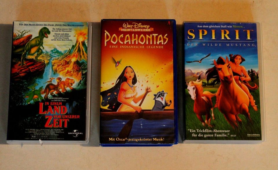 Videokassetten, Film, Walt Disney, VHS in Soyen