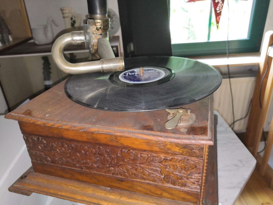 Original Grammopnon K.A.-R.U.-S.O Soundbox 1920/30 funktionsfähig in Dreieich