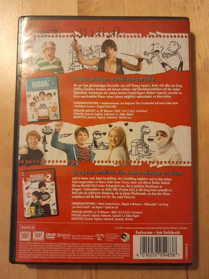 Gregs Tagebuch, 1 und 2 DVD in Niederkassel