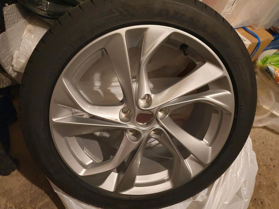 1x Komplettrad Sommerreifen Opel Astra K 225 45 R17 Dunlop Sport in Dresden