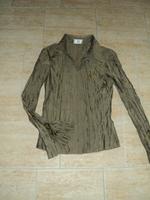 damen bluse crinkle Alba Moda 34 khaki oliv Sachsen - Pirna Vorschau