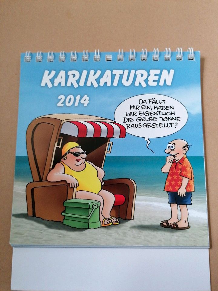 Karikaturen 2014, Cartoons Christian Habicht in Wunstorf