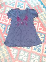 odd molly Tunika Hemdchen leicht gr.l /xl blau violett Nordrhein-Westfalen - Bad Berleburg Vorschau