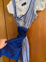 Dirndl blauweis kariert, Gr. 38/40 Baden-Württemberg - Frickenhausen Vorschau